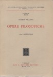 Opere filosofiche a cura di Michele Rak