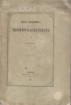 Della biblioteca Mediceo Laurenziana di Firenze