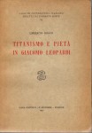 Titanismo e pietà in Giacomo leopardi