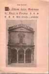 La Chiesa della Madonna de' Ricci in Firenze note storiche e artistiche