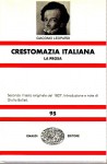 Crestomanzia italiana la prosa secondo il testo originale del 1827 introduzione e note di Giulio Bollati