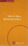 Minisemantica dei linguaggi non verbali e delle lingue