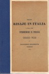 Delle risaie in Italia e della loro introduzione in Toscana