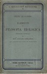 Elementi di Filosofia Biologica