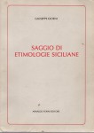 Saggio di etimologie siciliane