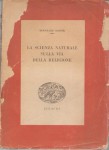 LA SCIENZA NATURALE SULLA VIA DELLA RELIGIONE