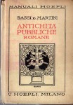 Antichità pubbliche romane