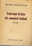 Trent'anni di lotte dei comunisti italiani 1921 - 1951