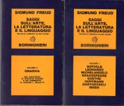 Saggi sull'arte la letteratura e il linguaggio raccolta completa in due volumi Sofocle Leonardo Michelngelo Goethe Hoffmann Ibsen Gradiva