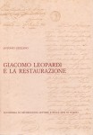 Giacomo Leopardi e la restaurazione