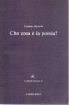 Che cos'è la poesia ?