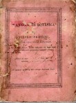Tavole di botanica disegnate e incise da Pietro Pratesi custode dell'orto botanico e ripetitore nell'università di Pavia