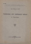 Considerazioni sulle trasformazioni fondiarie in Tripolitania