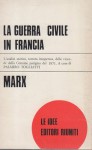 La guerra civile in Francia introduzione di Engels
