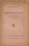 Gentile e Croce lettere filosofiche di un superato