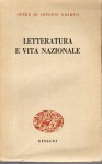 LETTERATURA E VITA NAZIONALE