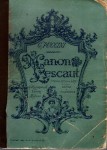 MANON LESCAUT   Canto e piano