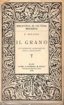 IL GRANO. Le condizioni geografiche della produzione