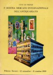 I MOSTRA MERCATO INTERNAZIONALE DELL'ANTIQUARIATO. FIRENZE 1959