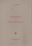 BIO - BIBLIOGRAFIA DEI DUE VIGNOLA