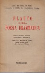 PLAUTO O DELLA POESIA DRAMMATICA. Storia d' anonimo secentista