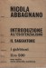 Introduzione all'esistenzialismo
