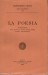 La poesia introduzione alla critica e storia della poesia e della letteratura