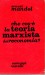 Che cos'è la teoria marxista dell'economia la teoria del valore e del plusvalore.Capitale e capitalismo.Il neocapitalismo