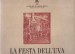 la festa dell'uva Impruneta 1926 - 2000