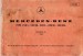 Mercedes Benz type 250 s 250 se 280 s 280 se 300 seb catalog B