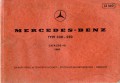 Mercedes Benz type 230 - 250 catalog B 1969