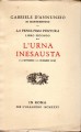 L'URNA INESAUSTA    12 SETTEMBRE-31 DICEMBRE   1919