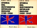Storia del movimento operaio Inglese 1789 - 1947