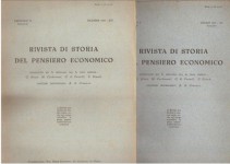 Rivista di storia del pensiero economico anno 1937