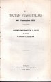 Il trattato Franco Italiano del 15 Settembre 1864 considerazioni politiche e legali del senatore Carlo cadorna