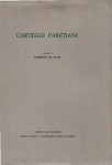 Carteggi Paretiani 1892 1923