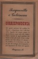 Tocqueville e Gobineau corrispondenza1843 1859 con introduzione e note di Michelino Tocci