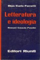 Letteratura e ideologia Bassani Cassola Pasolini