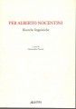 Per Alberto Nocentini ricerche linguistiche
