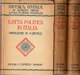 La lotta politica in Italia origini della lotta attuale