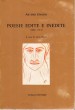 Poesie edite e inedite 1900-1914