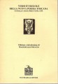 Versi et regole della nuova poesia Toscana in Roma per Antonio Blado d'Asola 1539