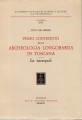 Primo contributo alla archeologia lomgobarda in Toscana le necropoli