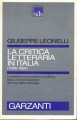 La critica letteraria in Italia 1945-1994