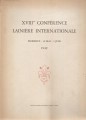 XVIII CONFERENCE LAINIERE INTERNATIONALE. FIRENZE 1949